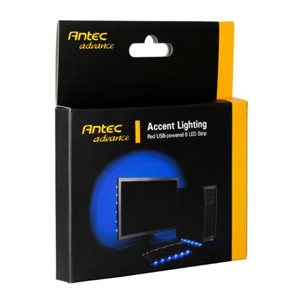 Antec Accent Lighting 6 Blue LED USB Powered Strip